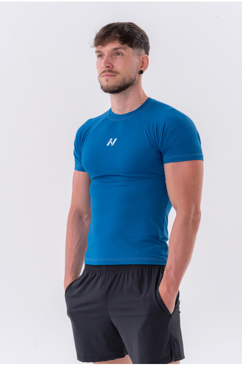 Funktionales Slim-fit-T-Shirt 324 Blue
