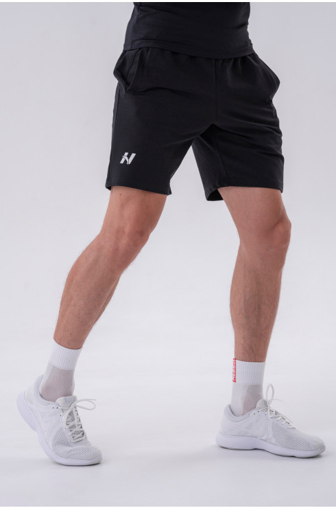 Relaxed-fit Shorts with Side Pockets 319 Black